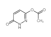 3(2H)-Pyridazinone,6-(acetyloxy)- Structure