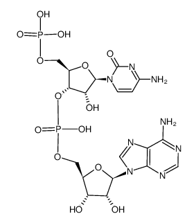 cytidylyl (3'-> 5') adenosine 5'-monophosphate结构式