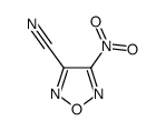 1,2,5-Oxadiazole-3-carbonitrile,4-nitro-(9CI)结构式