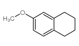 6-甲氧基-1,2,3,4-四氢萘结构式