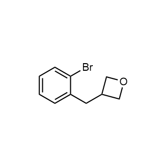 3-(2-Bromobenzyl)oxetane structure