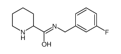 N-[(3-fluorophenyl)methyl]piperidine-2-carboxamide picture