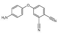 4-对氨基苯氧基邻苯二甲腈结构式