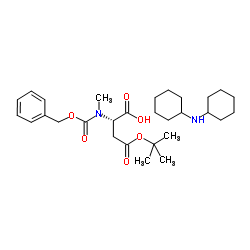 Z-N-Me-Asp(OtBu)-OH.DCHA Structure