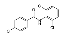 4-Chloro-N-(2,6-dichlorophenyl)benzamide Structure