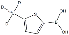 5-(Methyl-13C, D3)thiophene-2-boronic acid picture