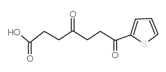 4,7-二氧代-7-噻吩-2-庚酸结构式