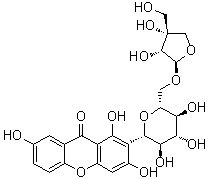 西伯利亚远志口山酮A结构式