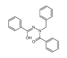 1,2-Dibenzoyl-1-benzylhydrazine Structure