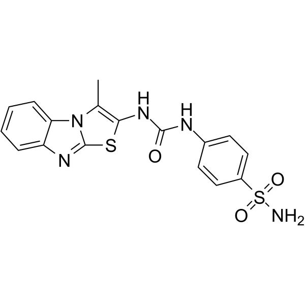 Carbonic anhydrase inhibitor 13结构式