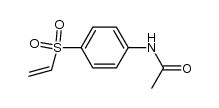 acetic acid-(4-ethenesulfonyl-anilide) Structure