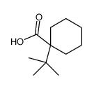 1-tert-Butylcyclohexanecarboxylic acid structure