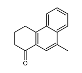 9-methyl-3,4-dihydrophenanthren-1(2H)-one结构式