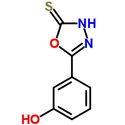 3-(5-MERCAPTO-[1,3,4]OXADIAZOL-2-YL)-PHENOL结构式