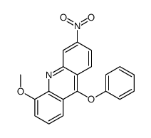 5-methoxy-3-nitro-9-phenoxyacridine Structure