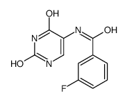 Benzamide, 3-fluoro-N-(1,2,3,4-tetrahydro-2,4-dioxo-5-pyrimidinyl)- (9CI)结构式