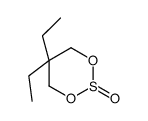 5,5-diethyl-1,3,2-dioxathiane 2-oxide Structure