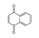 4H-1-Benzothiopyran-4-one 1-oxide Structure