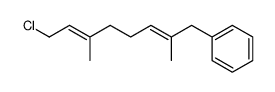 8-Chlor-2,6-dimethyl-1-phenyl-2,6-octadien结构式