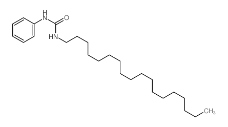 1-octadecyl-3-phenyl-urea结构式