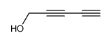 2,4-pentadiyne-1-ol结构式