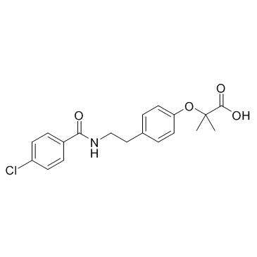 Bezafibrate Structure