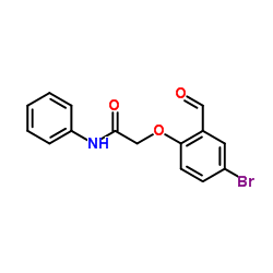 2-(4-Bromo-2-formylphenoxy)-N-phenylacetamide图片