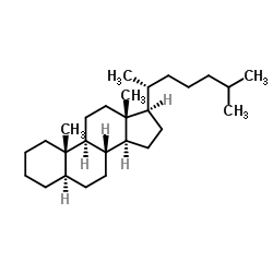 (5a)-Cholestane Structure