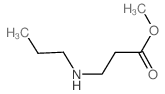 Methyl 3-(propylamino)propanoate structure