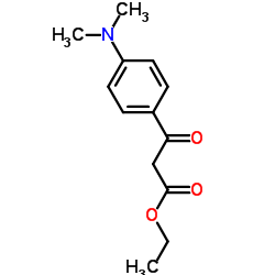 Ethyl 3-[4-(dimethylamino)phenyl]-3-oxopropanoate structure