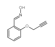 2-(丙-2-炔-1-基氧基)苯甲醛肟结构式