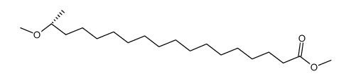 17-Methoxyoctadecanoic acid methyl ester结构式