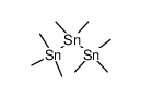 Octamethyl-tristannan Structure