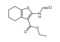 2-formylamino-4,5,6,7-tetrahydro-benzo[b]thiophene-3-carboxylic acid ethyl ester图片