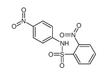 2-nitro-N-(4-nitrophenyl)benzenesulfonamide Structure