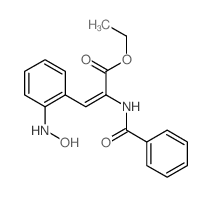 ethyl 2-benzamido-3-[2-(hydroxyamino)phenyl]prop-2-enoate picture