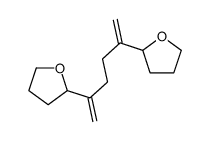 2-[5-(oxolan-2-yl)hexa-1,5-dien-2-yl]oxolane结构式