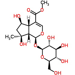 山栀苷甲酯结构式