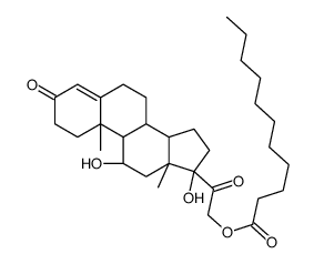 11beta,17,21-trihydroxypregn-4-ene-3,20-dione 21-undecanoate picture