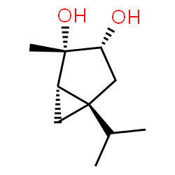 Bicyclo[3.1.0]hexane-2,3-diol, 2-methyl-5-(1-methylethyl)-, (1S,2S,3R,5S)- (9CI) Structure