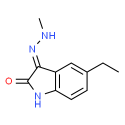 1H-Indole-2,3-dione,5-ethyl-,3-(methylhydrazone)(9CI) picture