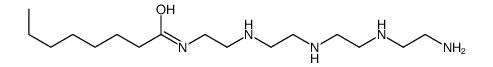 N-[2-[[2-[[2-[(2-aminoethyl)amino]ethyl]amino]ethyl]amino]ethyl]octanamide Structure