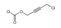 chlorocarbonic acid-(4-chloro-but-2-ynyl ester) Structure