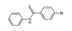 4-bromo-thiobenzoic acid anilide结构式