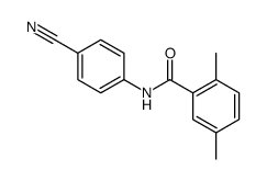 Benzamide, N-(4-cyanophenyl)-2,5-dimethyl- (9CI)结构式