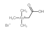 Arsonium,(carboxymethyl)trimethyl-, bromide (1:1)结构式