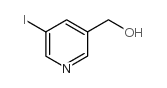 (5-碘-吡啶-3-基)-甲醇结构式