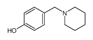 4-(piperidin-1-ylmethyl)phenol structure