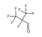 2,3,3,3-tetrafluoro-2-(trifluoromethyl)propanal结构式