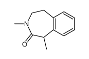 1,3-dimethyl-1,3,4,5-tetrahydro-2H-benzo[d]azepin-2-one Structure